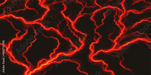 Abstract background loop of bright red and orange flames of fire with smoke and heat creating a hot texture and energy