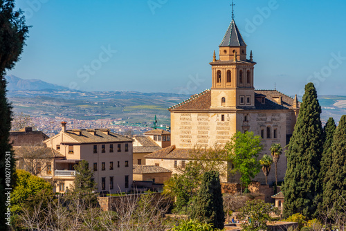 Church of Santa Maria de la Alhambra in Granada, Spain