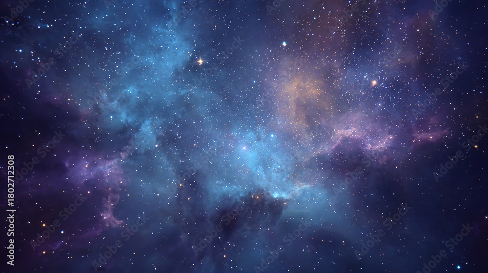 Fototapeta premium background with nebula space astronomy picture
