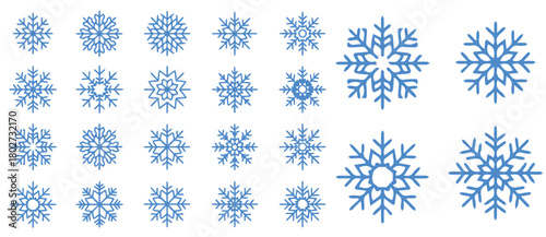 Celebrate winter with beautiful, unique snowflake designs, perfect for holiday cards, festive backgrounds, and more.