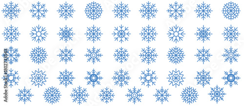 Winter's embrace with delicate snowflake patterns for festive holiday cheer and elegant seasonal designs that are perfect for commercial projects