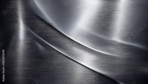 shiny polished aluminum magnesium nickel alloy brushed silver foil metal surface texture background