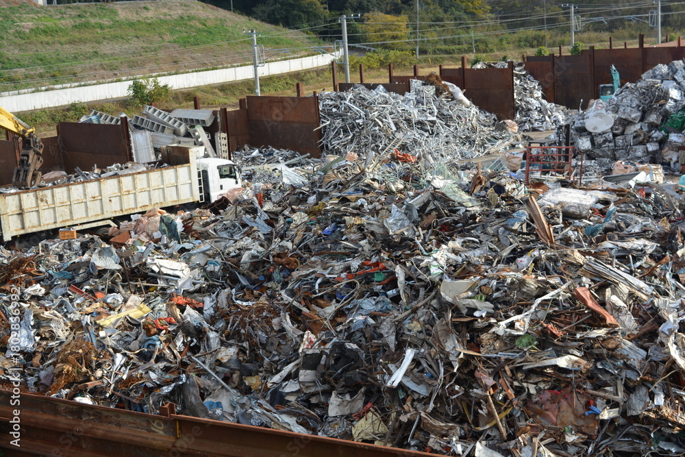 Obraz premium 産業廃棄物処理施設