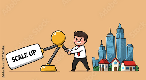 Scaling Up Business - A Determined Entrepreneurs Vision.