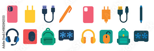 Colorful Gadget Icons