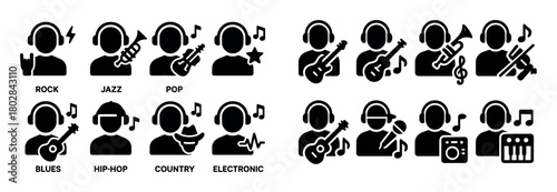 Music Genre Icons