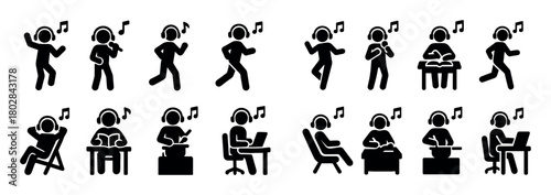 Music Activity Icons