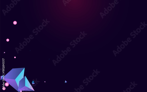 Holographic_Pyramid_Triangle_Blue_Background_1047.eps