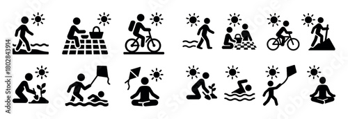 Sunny Activity Icons