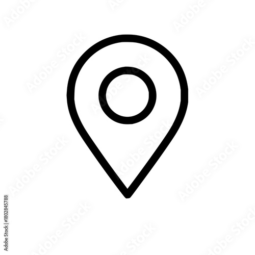 Location pin map marker pointer gps navigation travel destination place position address pinpoint 100 chars