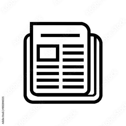 Newspaper news article headline information daily report publication press journalism paper media 100