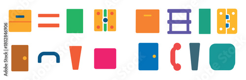 Modular Furniture Icons