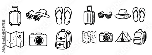Summer Vacation Icons