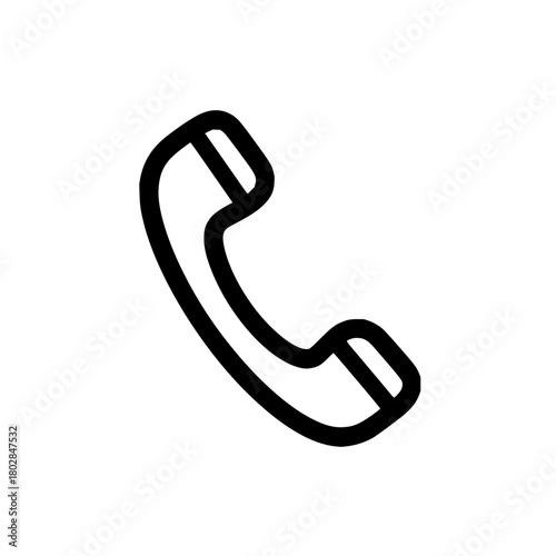 Phone call communication contact support hotline telephone service connection talk line assistance icon vector
