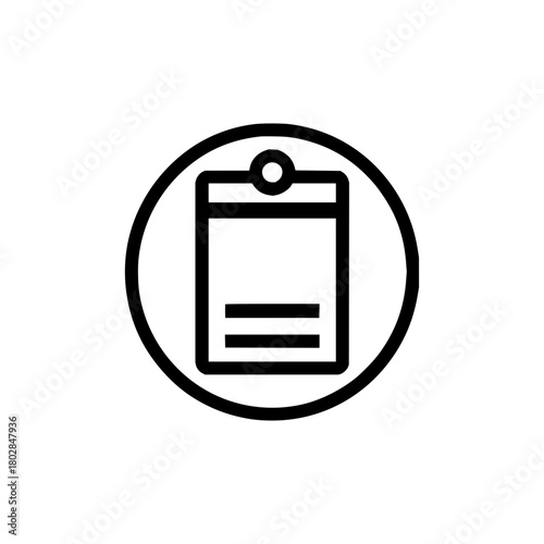 Clipboard document icon clip board paper note list to do task memo checklist reminder assignment 100 char