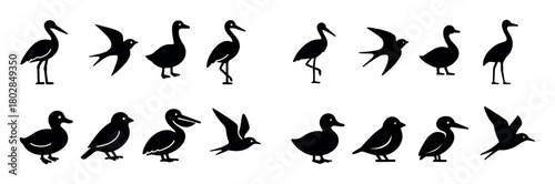 Migratory Birds Icons