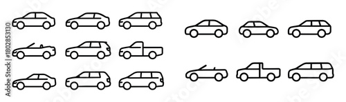 Car Icon Set