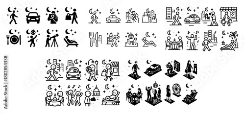 Nightlife adventures in the city