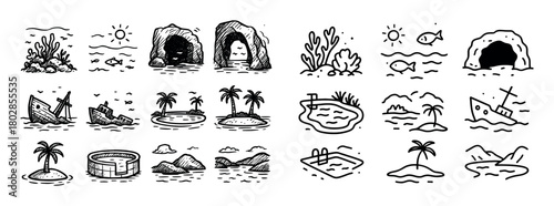 Diving Icons Collection