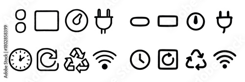 Appliance Doodle Icons