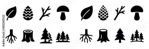 Minimal Forest Icons