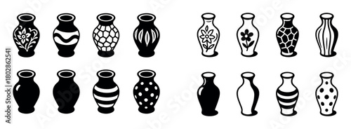 Flower Vase Icons