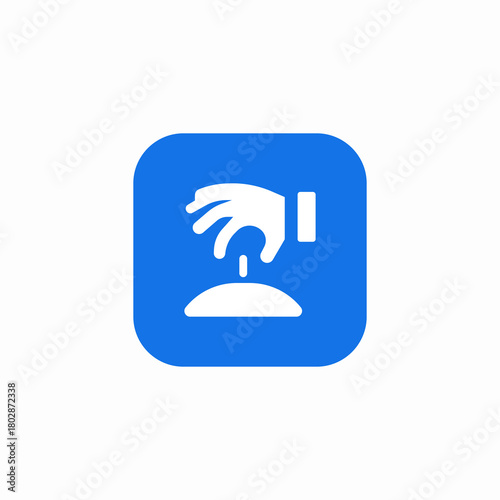 pluck plant icon sign vector