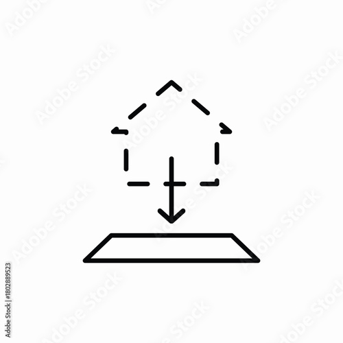 house place icon sign vector