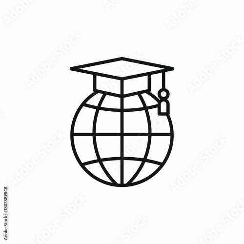 online education icon sign vector