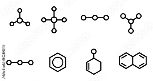 Hydrocarbon Icon Grid