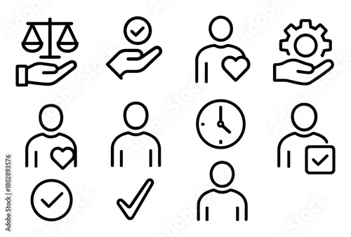Professionalism Vector Icons