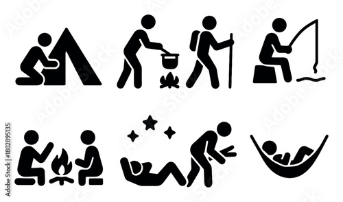 Camping Icons Collection