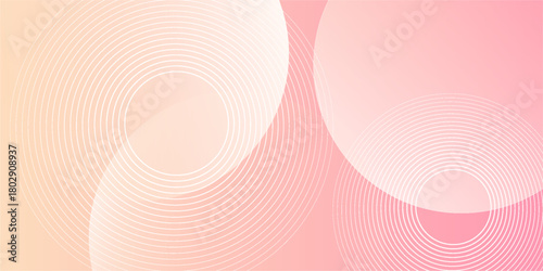abstract background.modern.minimalist.pink and yellow gradations.circle effect.memphis.trendy .eps 10