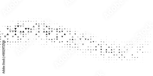 Dark Silver, Gray vector cover in polygonal style. Modern abstract illustration with colorful triangles. Pattern for commercials.