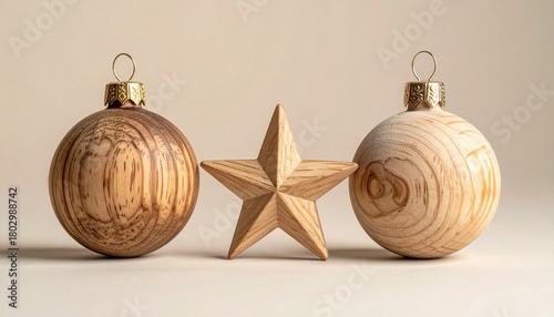 Wooden Christmas Ornaments