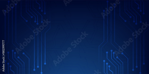 Abstract dot white blue pattern gradient texture technology background. Eps10