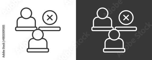 Attendance Icon Set Vector Collection Isolated In Black And White
