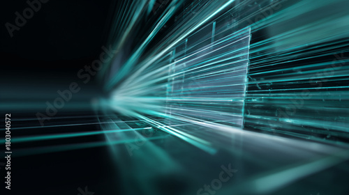 Dynamic abstract light speed data flow and interconnected network pathways, representing the core essence of modern technology and IT infrastructure advancements