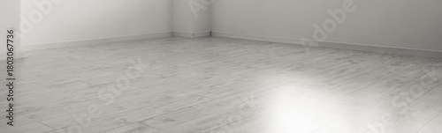 Interior of empty room with...