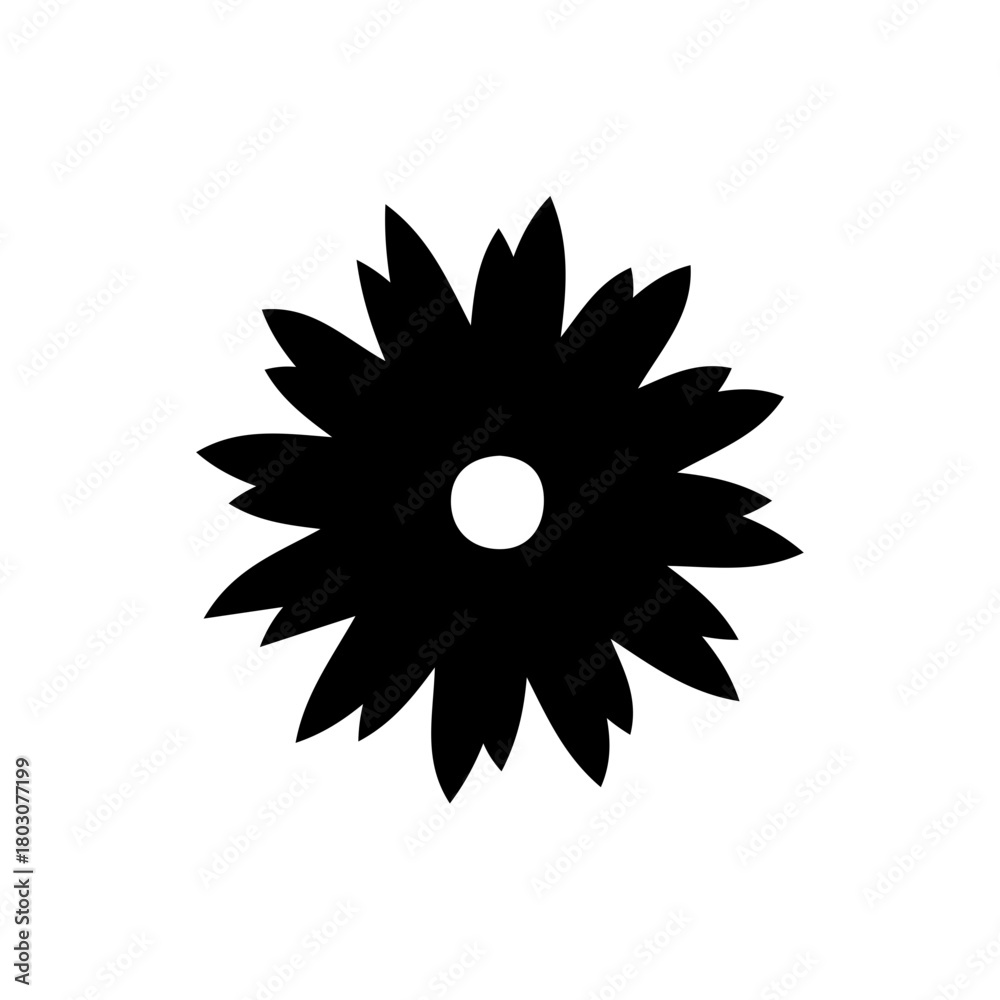 Obraz premium Flower clip art design on plain white transparent isolated background for card, shirt, hoodie, sweatshirt, apparel, card, tag, mug, icon, poster or badge