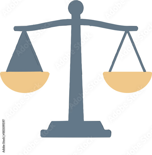 Justice Balance Human Rights Vector