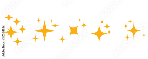 Five stars icon Vector. Five stars customer product rating review flat icon for apps and websites. 11:11
