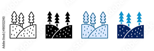 Green Agriculture Icon Set Multiple Style Collection