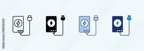 power bank Multiple Style Icon Collection