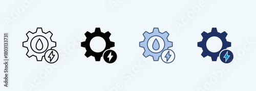 hybrid Multiple Style Icon Collection