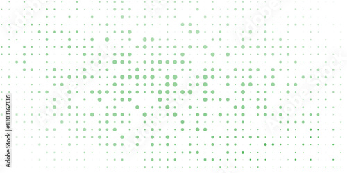 light blue, green vector red banner with set of circles, dots. donuts background. creative design template. technological halftone illustration.eps.10.