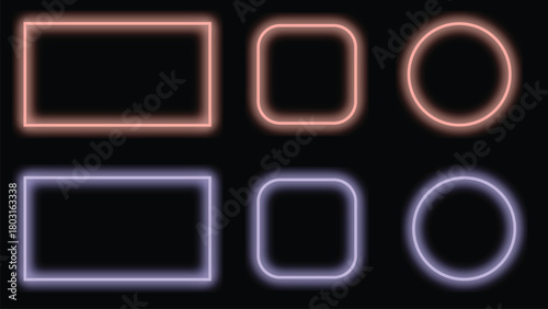 Electric Neon Aesthetic Graphic Collection