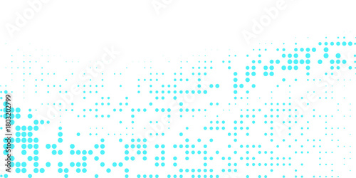 Light BLUE vector layout with circle shapes. Blurred decorative design in abstract style with bubbles. Template for your brand book.