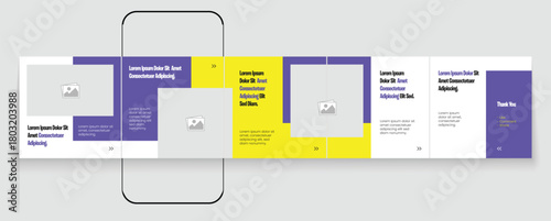 Set of LinkedIn carousel post, social media Instagram carousel post, modern and editable business carousel template design