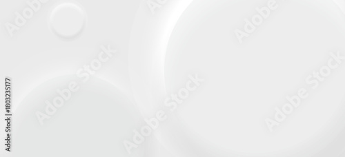 White Neumorphic Abstract Background  Modern Minimalist Design